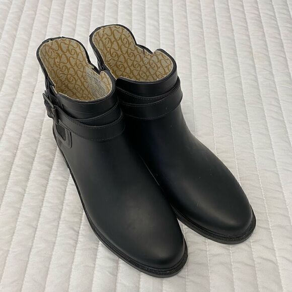 Chooka Rain Ankle Boots Women Size 7 - Picture 1 of 9